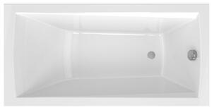 Bruckner Sanora, téglalap alakú kád, 140x70x47cm, fehér, 165.470.0