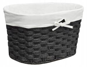 Erga Verona MO, univerzális kosár 35x24x16 cm, fekete, ERG-SEP-10KOSVER35MOB