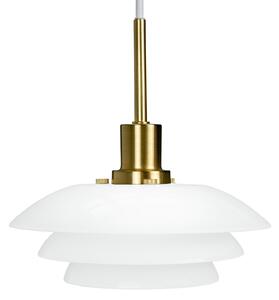 Függőlámpa Dyberg Larsen, DL20, dimmable, Fehér, Nappali, Üveg, Skandináv