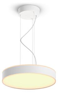 Függőlámpa Philips Hue, Philips Hue, dimmable, Fehér, Nappali, Fém, Modern