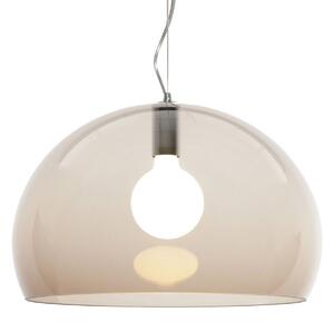 Függőlámpa Kartell, FL/Y, dimmable, Barna / Rozsdabarna, Nappali, Műanyag, Dizájn