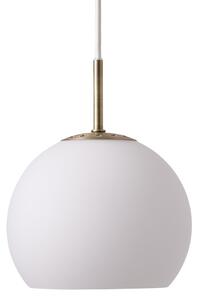 Függőlámpa FRANDSEN, Ball, dimmable, Fehér, Nappali, Üveg, Dizájn