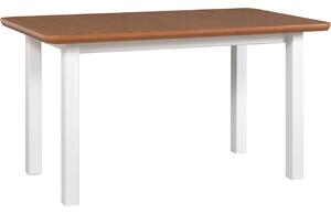 BUTORLINE Asztal WENUS 2 S 80x140/180 tölgy furnér / fehér