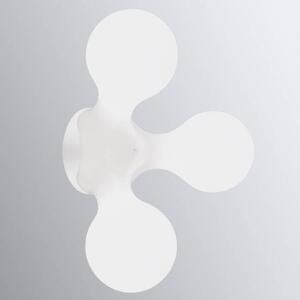 Fali Lámpa kdln, ATOMIUM, dimmable, Fehér, Hálószoba, Fém, Dizájn