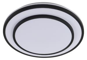 Mennyezeti Lámpa Lindby, Duala, dimmable, Fekete, Nappali, Műanyag