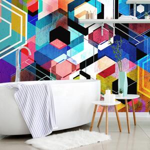 Tapéta absztrakt geometria