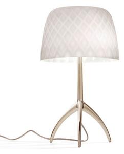 Asztali lámpa Foscarini, Lumiere, Fehér, Nappali, Üveg, Dizájn