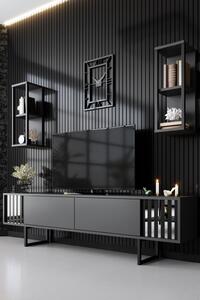 TV-állvány, antracit, 180 cm – TR618BLY1142