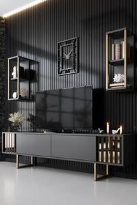 TV-állvány, antracit, 180 cm – TR618BLY1145