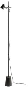 Állólámpa Luceplan, Counterbalance, dimmable, Fekete, Nappali, Fém, Dizájn