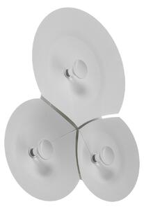 Fali Lámpa Luceplan, Bulbullia, dimmable, Fehér, Nappali, Fém, Dizájn