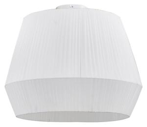 Mennyezeti Lámpa Lindby, Vitore, dimmable, Fehér, Nappali, Szövet / Textília, Skandináv