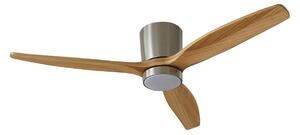 Faipari LED Mennyezeti ventilátor Nikkel/Fa Lucande, Faipari, Fa, Nappali, Fa, Modern