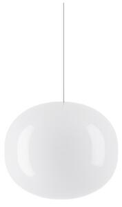 Függőlámpa Lodes, dimmable, Fehér, Étkező, Üveg