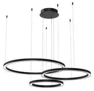 Függőlámpa Eko-Light, Galaxia, Fekete, Nappali, Műanyag, Modern