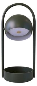 Asztali lámpa FRANDSEN, Ball Portable, dimmable, Zöld, Nappali, Fém