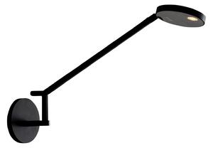 Fali Lámpa Artemide, Demetra Micro, dimmable, Fekete, Dolgozószoba / iroda, Fém, Dizájn
