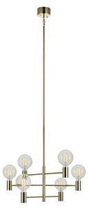 Függőlámpa Markslöjd, Capital, dimmable, Arany / Sárgaréz, Nappali, Fém, Modern