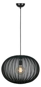 Függőlámpa Markslöjd, Florence, dimmable, Fekete, Nappali, Szövet / Textília, Skandináv