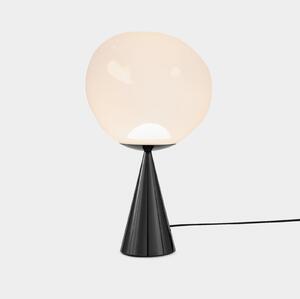 Asztali lámpa Tom Dixon, Melt Cone Fat, dimmable, Fekete, Nappali, Fém, Dizájn
