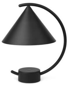 Asztali lámpa ferm LIVING, Meridian, dimmable, Fekete, Nappali, Fém, Dizájn