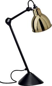 Asztali lámpa Lampe Gras, Fekete, Dolgozószoba / iroda, Fém