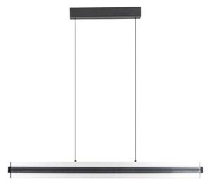 Függőlámpa Lucande, Tarnin, dimmable, Fekete, Étkező, Fém, Modern