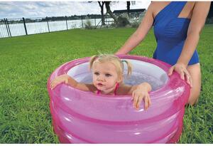 Gyermek felfújhatós medence Bestway Mini 70x30 cm rózsaszín