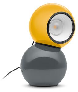 Asztali lámpa Stilnovo, Gravitino, dimmable, Sárga, Nappali, Fém, Dizájn