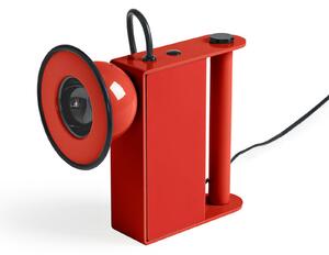 Asztali lámpa Stilnovo, Minibox, dimmable, Piros, Nappali, Fém, Dizájn