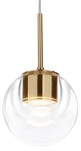 Függőlámpa kdln, Dew, dimmable, Arany / Sárgaréz, Konyha, Üveg, Dizájn