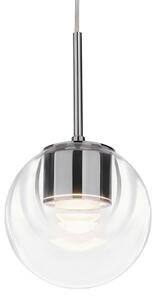 Függőlámpa kdln, Dew, dimmable, Fémes, Konyha, Üveg, Dizájn