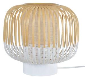 Asztali lámpa Forestier, Bamboo Light S, Fehér, Nappali, Bambusz, Dizájn