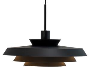 Függőlámpa Dyberg Larsen, DL44, dimmable, Fekete, Nappali, Fém, Dizájn