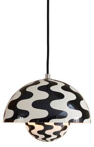 Függőlámpa &Tradition, Flowerpot VP1, dimmable, Fekete, Nappali, Fém, Dizájn