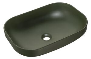 Kerámia mosdó NELI MFG | zöld matt 50 cm