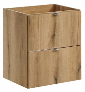 Mosdókagyló alatti szekrény NOVA tölgy 82-50-2S | 50 cm