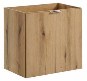 Mosdókagyló alatti szekrény NOVA tölgy 82-60-2D | 60 cm ajtóval