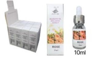 AROMATERÁPIÁS ILLÓOLAJ CSEPEGTETŐ RÓZSÁVAL 10ML DISPLAY:12DB