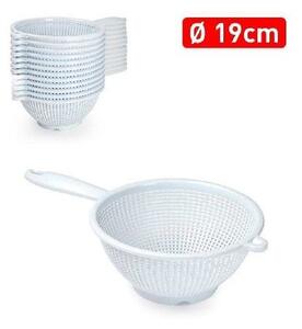 SZŰRŐ NYELES MŰA. 19CM FEHÉR