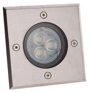 Ava LED Kültéri Beépíthető Spotlámpák Steel - Lucande