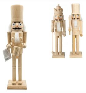 Fa diótörő ROYAL GUARD 38 cm, természetes fa