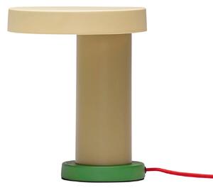 Asztali lámpa Hübsch, Magic, dimmable, Bézs, Nappali, Fém, Dizájn