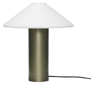 Asztali lámpa Hübsch, Orbit, dimmable, Zöld, Nappali, Fém, Dizájn