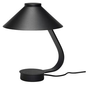 Asztali lámpa Hübsch, dimmable, Fekete, Nappali, Fém