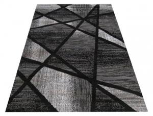 Fekete - szürke modern MADAMA szőnyeg Méret: 160x220 cm