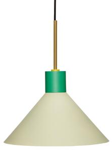 Függőlámpa Hübsch, Crayon, dimmable, Zöld, Étkező, Fém, Dizájn