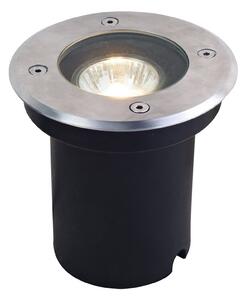 Kültéri Lámpa Lucande, Ava, dimmable, Fémes, Terasz, Rozsdamentes acél, Modern
