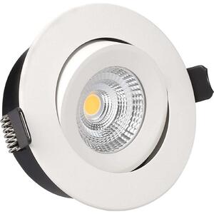 Spotlámpa ANTIDARK, dimmable, Fehér, Nappali, Fém