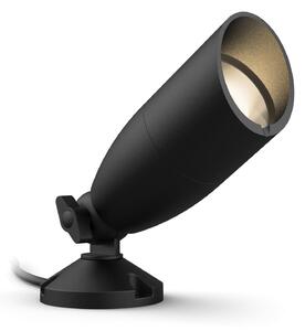 Spotlámpa WiZ, Gound, dimmable, Fekete, Műanyag, Modern